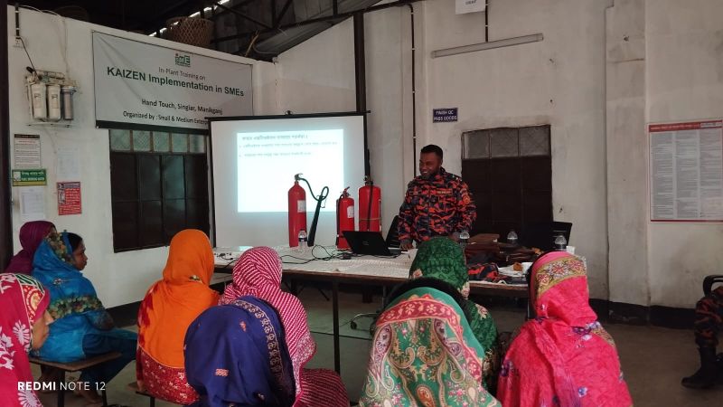 Hand Touch Conducts Comprehensive Fire Safety Training