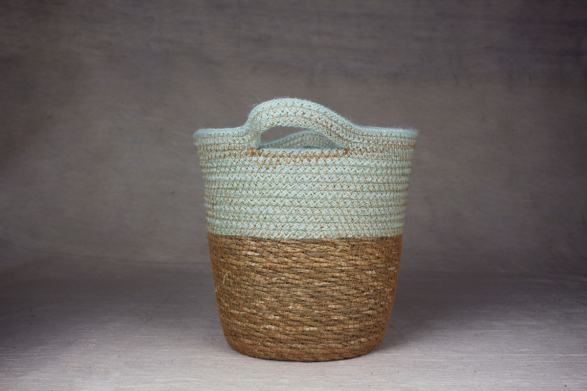 Seagrass Sewing Planter
