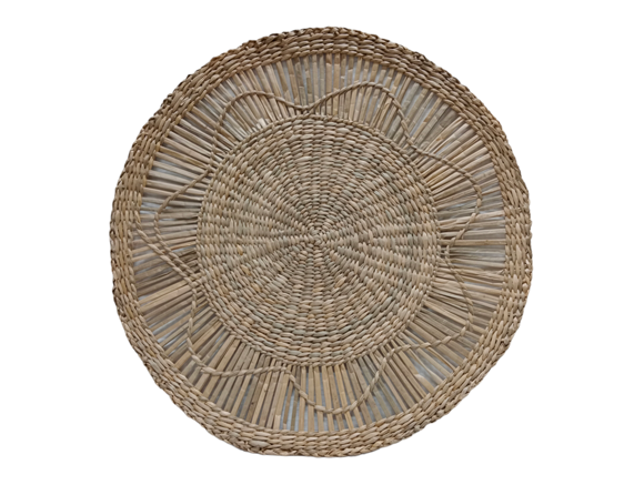 Handmade Mele leafs Mat