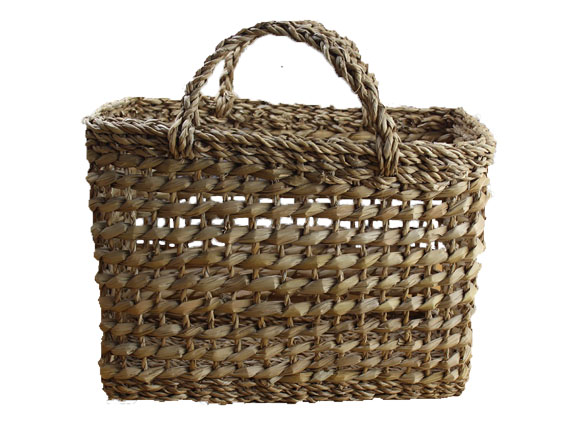 Handmade seagrass eco shopper