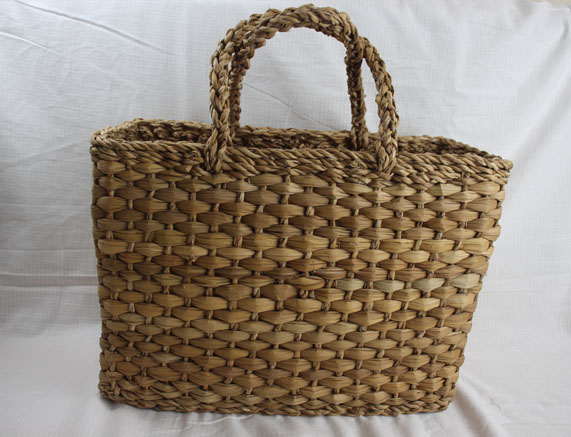 Handmade seagrass eco shopper